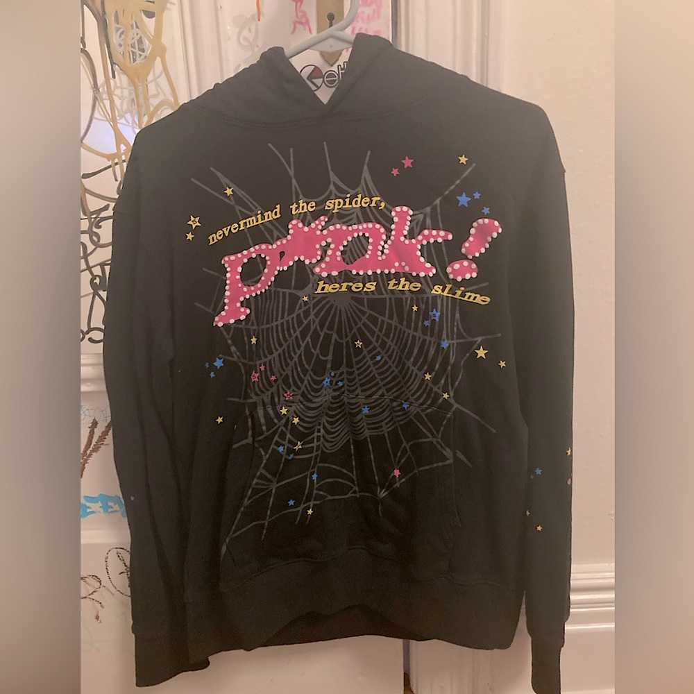Size men’s small Spider Worldwide hoodie great condition!